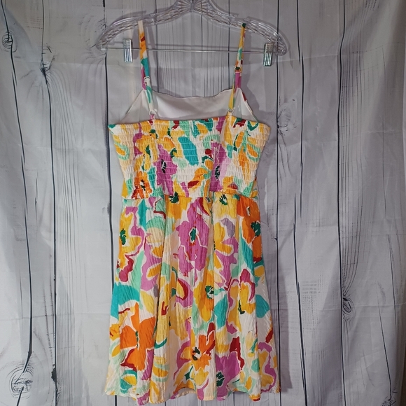 Lily Rose Floral Sundress with Spaghetti Straps - Picture 7 of 9